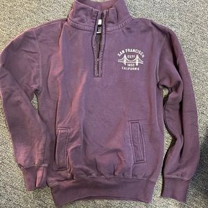 Vintage San Francisco Half-Zip Sweatshirt